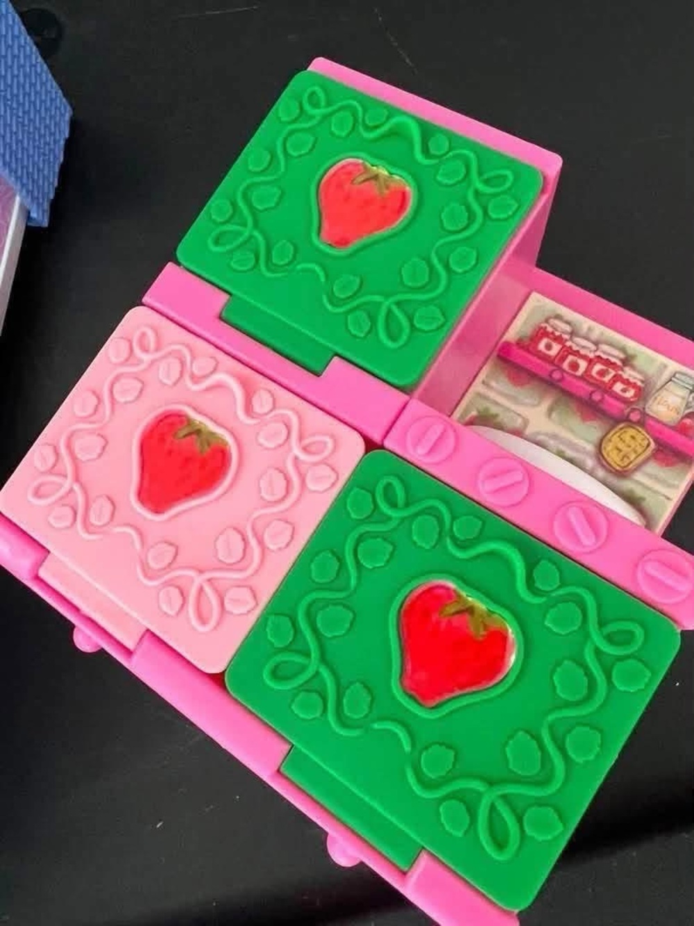 Pink & Green Strawberry shortcake Themed Kids Toy Set